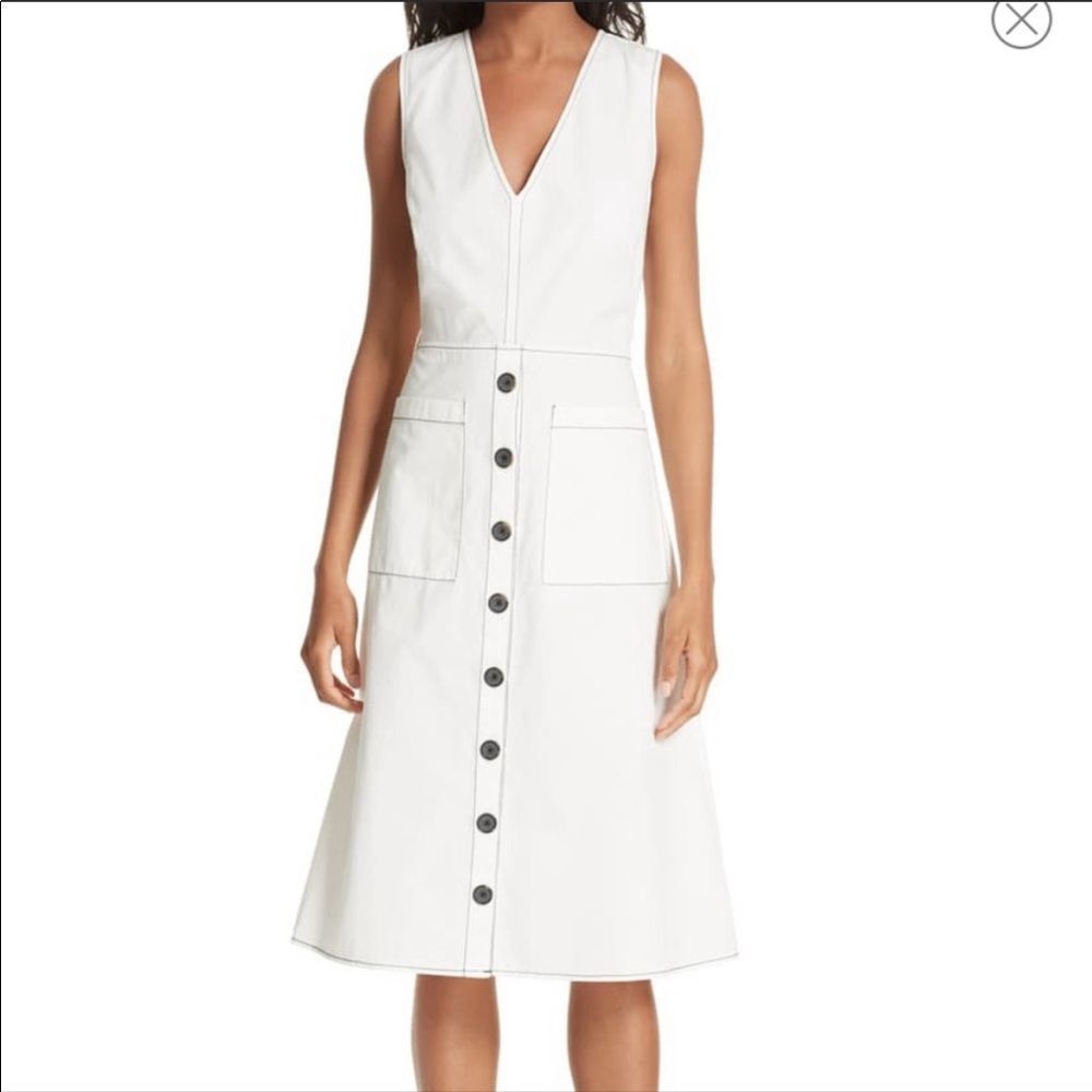 JOIE Nadinaly Cotton Dress Size 0 NWT